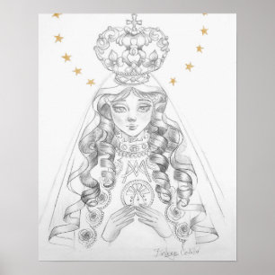 Poster Póster Virgen del Valle, Rocio Milagroso