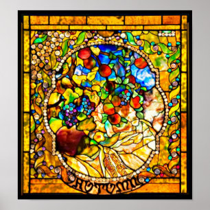Poster Poster-Vitré-Louis Tiffany 102
