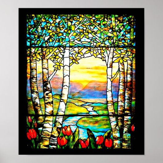 Poster Poster-Vitré-Louis Tiffany 109 (Devant)