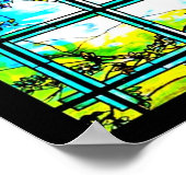 Poster Poster-Vitré-Louis Tiffany 114 (Coin)