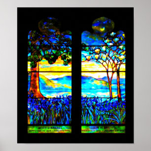 Poster Poster-Vitré-Louis Tiffany 115