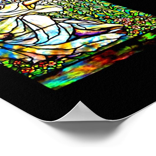 Poster Poster-Vitré-Tiffany 13 (Coin)