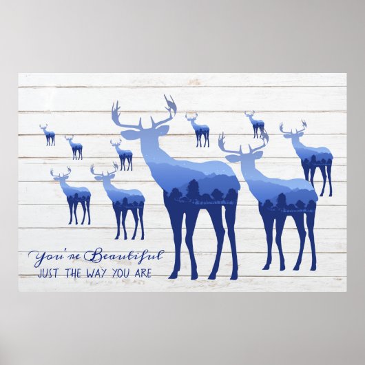 Poster Poster-Vous êtes Belle comme vous êtes (Devant)