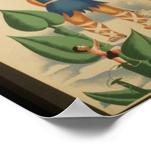 Poster Poster-WPA-Jack et Beanstalk (Coin)