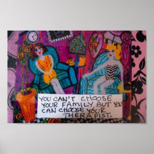 POSTER POSTER-YOU NE PEUT PAS CHOISIR VOTRE FAMILLE