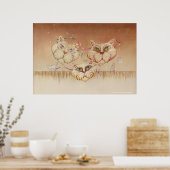 Poster Posters, Art - Tabby Road (chats) (Cuisine)