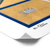 Poster Posters, estampes et cadres de poisson-Kingfish (Coin)