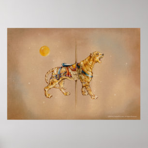 Poster Posters, Imprimés - Carousel Tiger