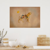 Poster Posters, Imprimés - Carousel Tiger (Cuisine)