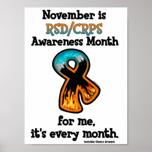 Poster POSTERS...RSD/CRPS - November is RSD/CRPS Awarenes