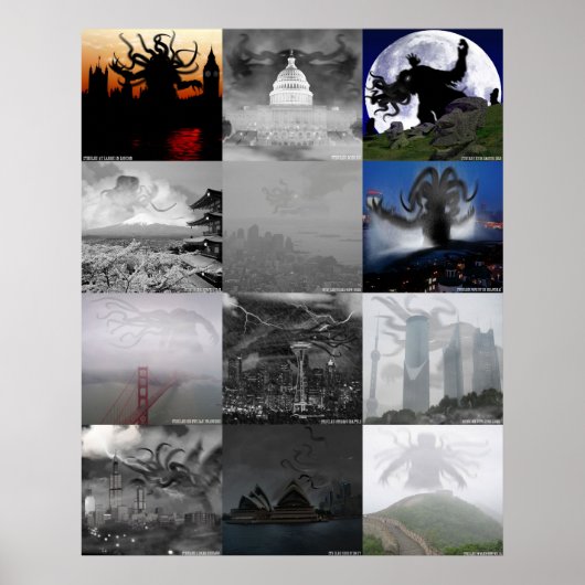 Poster Postersmall cthulhu (Devant)