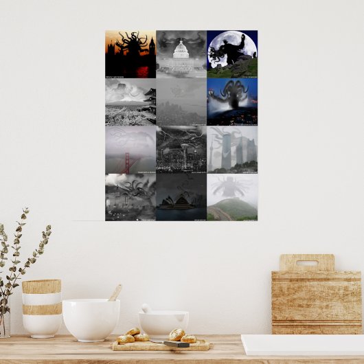 Poster Postersmall cthulhu (Cuisine)