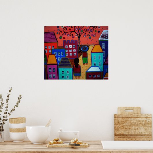 POSTER POSTES DE VILLE MEXICAINS (Cuisine)