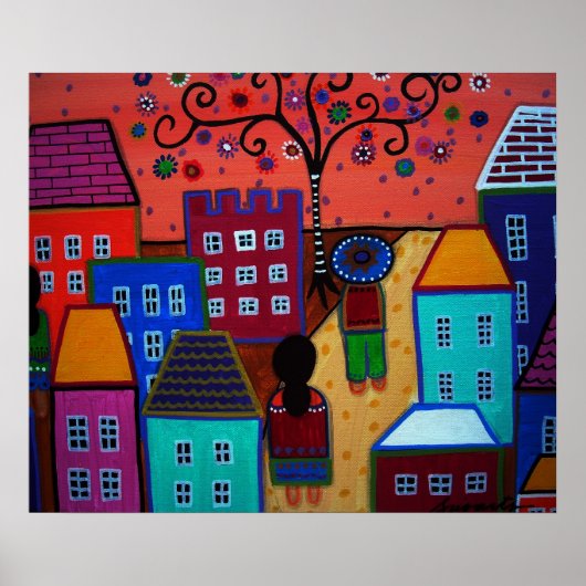 POSTER POSTES DE VILLE MEXICAINS (Devant)