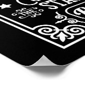 Poster POSTES EXTÉRIEURS - Règles Firepit (Coin)