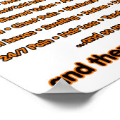 Poster POSTES...Je Ne Semble Pas Malade...ESD/CRPS (Coin)