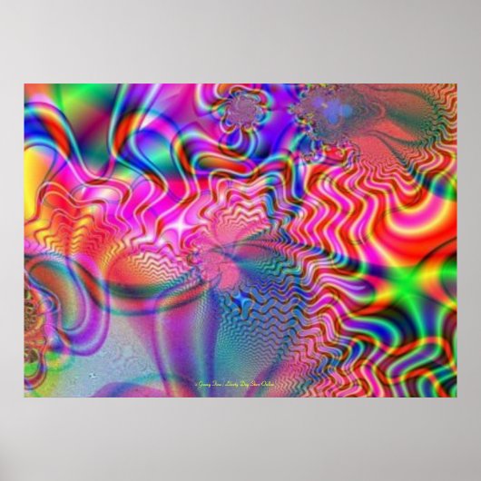 Poster POSTES PSYCHÉDÉLIQUES TRIPPY super - MEILLEUR ART (Devant)