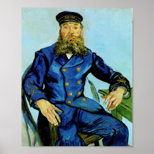 Poster Postman Joseph Roulin | Vincent van Gogh (Devant)