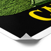 POSTER POSTRE DE VOYAGE OVNI AU-DESSUS DU CAIRE EN ÉGYPTE (Coin)