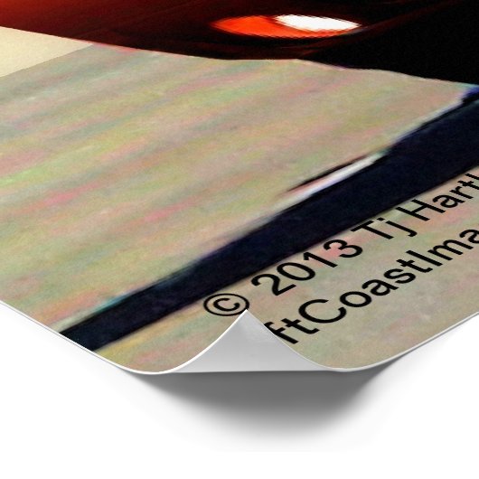 POSTER POSTRE RT DE CHALLENGER DODGE 2012 (Coin)