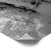 Poster Posts in the Snow (Coin)