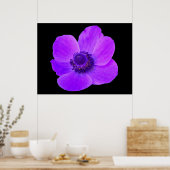 Poster Postuler d'anémone violet (Cuisine)
