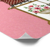 Poster Pot à café de poêle de cuisine rétro antique vinta (Coin)