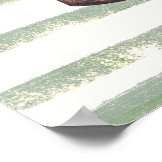 Poster Pot à café rétro (Coin)