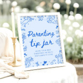 Poster Pot à conseils de garde d'enfants pour Baby Shower