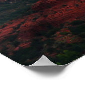 Poster Pot de café nuageux Rock à Sedona Arizona (Coin)