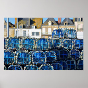Poster Pot de homard au Croisic en France