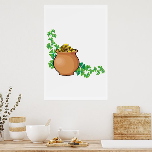 Poster Pot d'or (Cuisine)