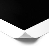 Poster Pot et fleur blanc géométrique, milieu du siècle (Coin)