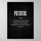Poster Potentiel (Devant)