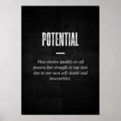 Poster Potentiel (Devant)