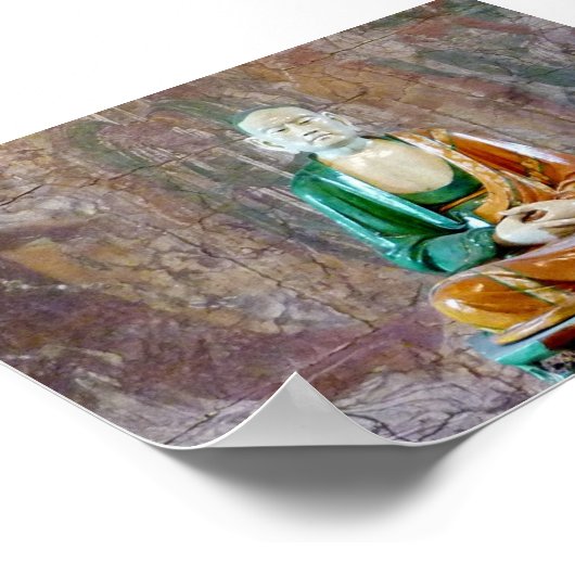 Poster Poterie antique Bouddha (Coin)