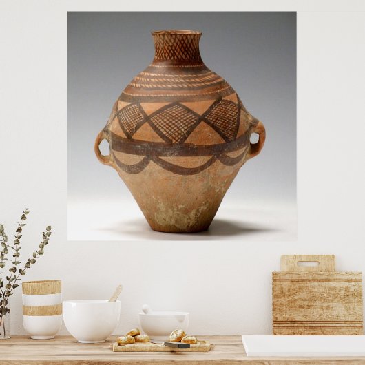 Poster Poterie néolithique / (Cuisine)