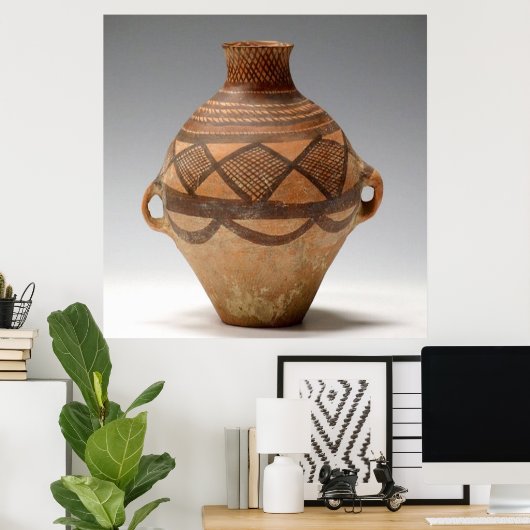 Poster Poterie néolithique / (Bureau à domicile)