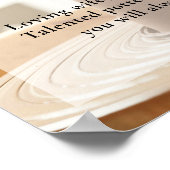 Poster Potier Céramiste, Célébration de vie Funérailles P (Coin)