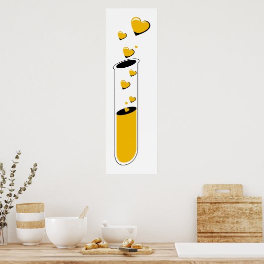 Poster potion amour (Cuisine)