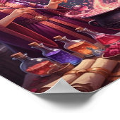 Poster PotionRoseEnchantée (Coin)