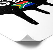 Poster Potjie Afrique du Sud Potjiekos Stew Braai (Coin)