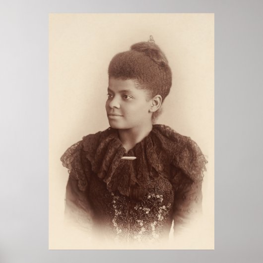 Poster Potrait de Ida B. Wells par Mary Garrity (1893) (Devant)
