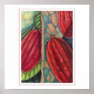 Poster Pots de cacao