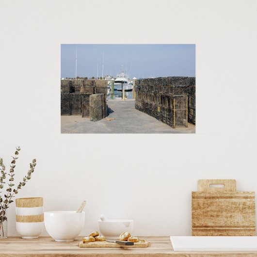 Poster Pots de crabe (Cuisine)