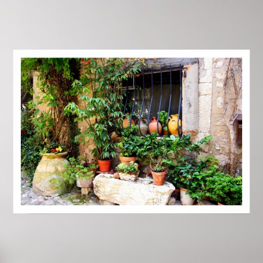Poster Pots de fenêtre (Devant)