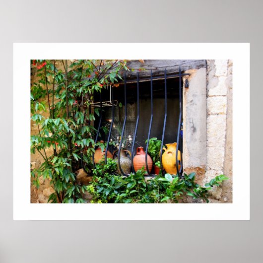 Poster Pots de fenêtre II (Devant)