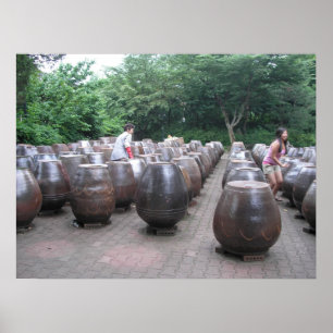 Poster Pots de Kimchi