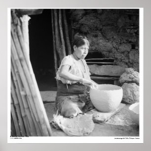 Poster Potter ~ Amatenango del Valle, Chiapas, Mexique