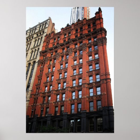 Poster Potter Building, New York City, Medium (Devant)
